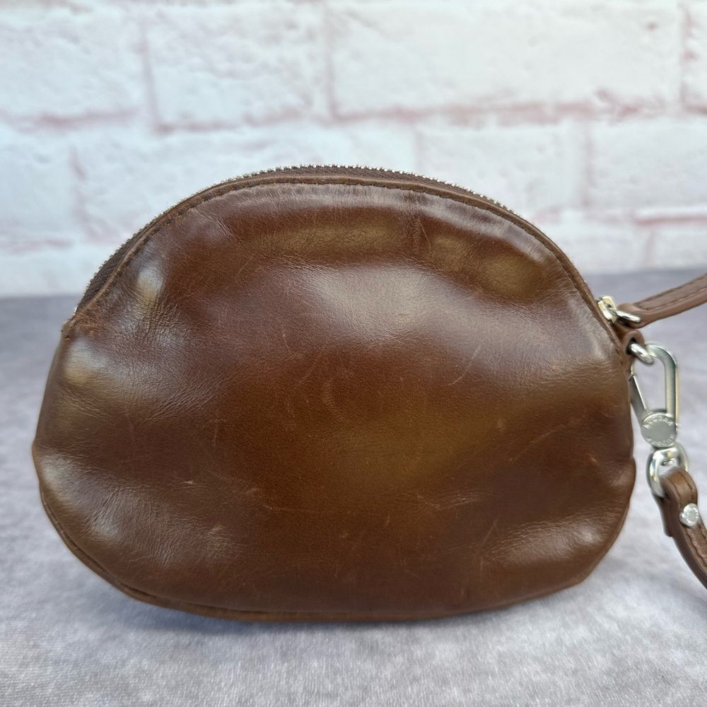 Rudsak Brown Leather Wristlet Bag - Picture 3 of 8